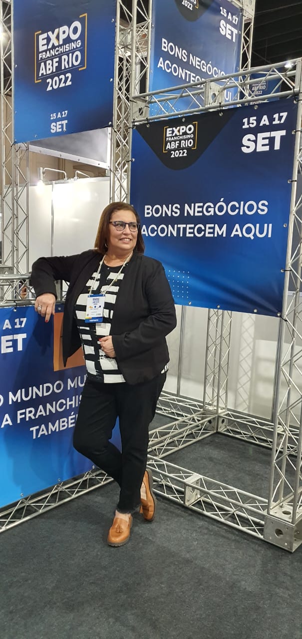 Reny Sanches na Expo Franchising ABF Rio